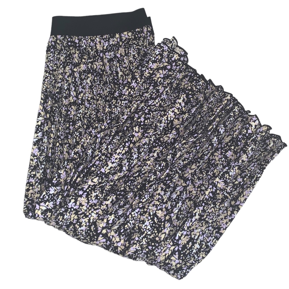 VINCE CAMUTO Pleated Midi Skirt Women’s Large